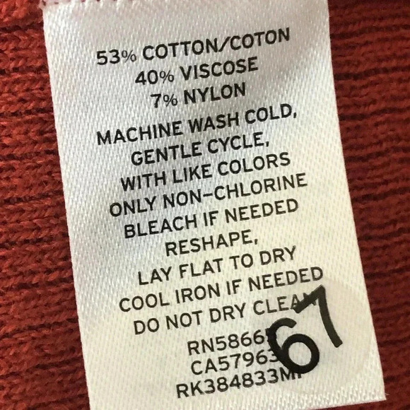 Abound Nordstrom Womens V Neck Red Sweater Size XL NWOT - Picture 7 of 9